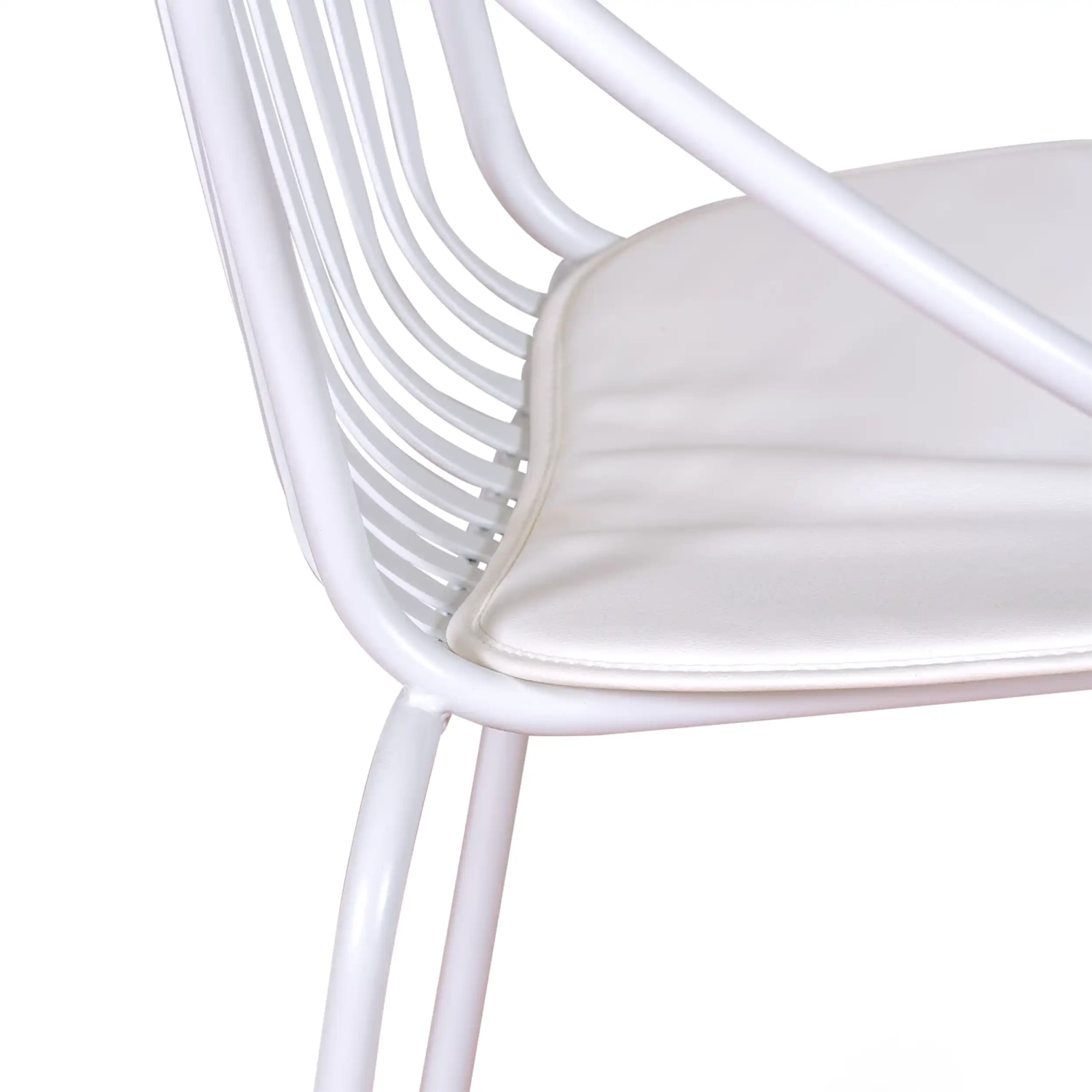 Chaise en métal Bali - Robuste et moderne pour l'intérieur et l'extérieur - - Bali Meubles Concept