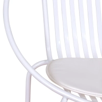 Chaise en métal Bali - Robuste et moderne pour l'intérieur et l'extérieur - - Bali Meubles Concept