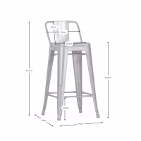 Réplique Tabouret Tolix 66 cm - Meubles Concept