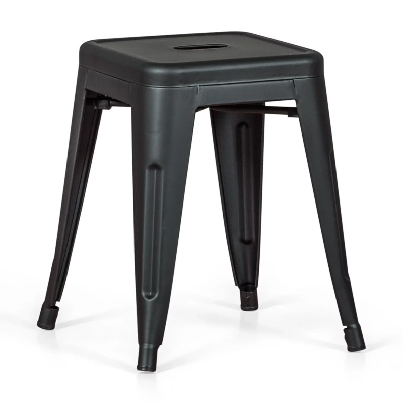 Hocker industrial Bistro 45CM Matt - Industrielle Stühle und Hocker