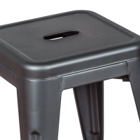 Pall industriell Bistro 45CM Matt - Stolar och pallar för industriellt bruk