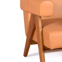 Chaise longue confort Compass - Elégance rétro vintage - Meubles Concept