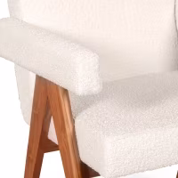 Chaise Compass - Design rétro en bois de teck - Meubles Concept