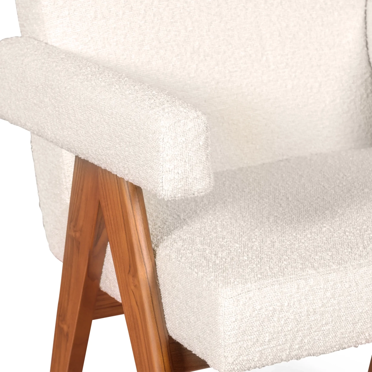 Chair Compass - Vintage Retro Design in Teak Wood - Mueble Design