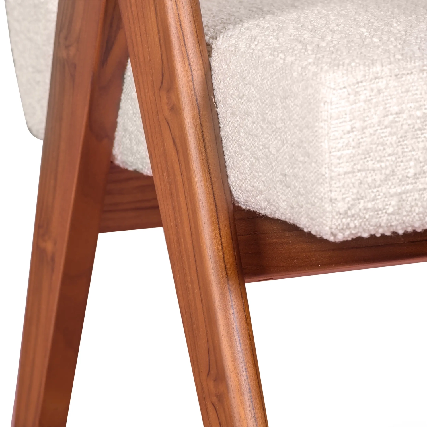 Sedia Compass - Design vintage e retrò in legno di teak - Mobilie Design