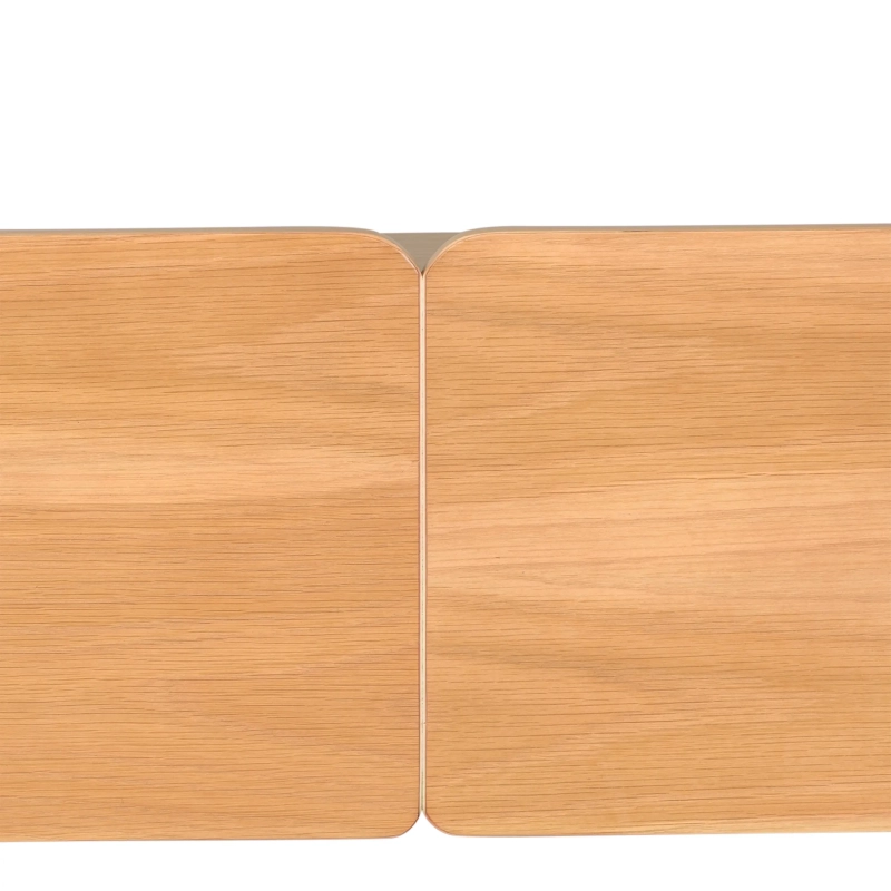 Tavolo da scrivania Oakland - Legno di quercia e design moderno - - Legno di quercia e design moderno Mobilie Design