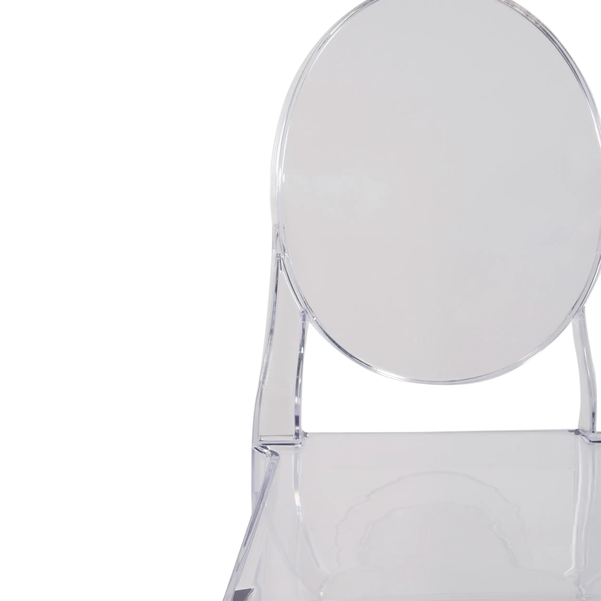 Réplique du tabouret transparent Victoria Ghost - Meubles Concept