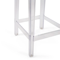 Réplique du tabouret transparent Victoria Ghost - Meubles Concept