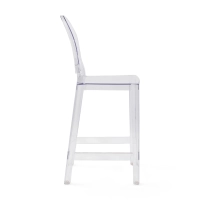 Réplique du tabouret transparent Victoria Ghost - Meubles Concept