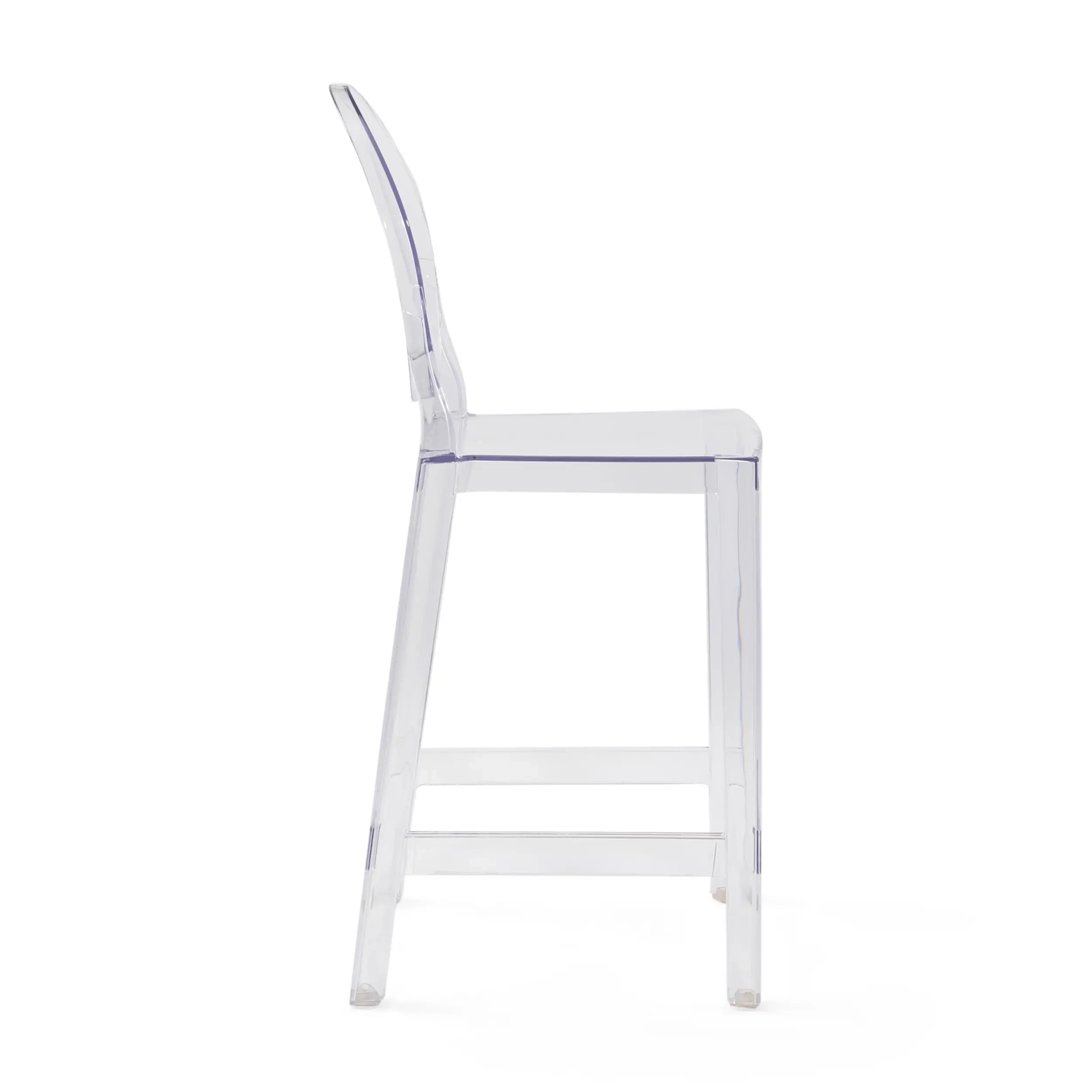 Réplique du tabouret transparent Victoria Ghost - Meubles Concept