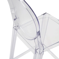 Réplique du tabouret transparent Victoria Ghost - Meubles Concept