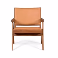 Fauteuil lounge Compass - Rétro-vintage en cuir italien - - - Meubles Concept