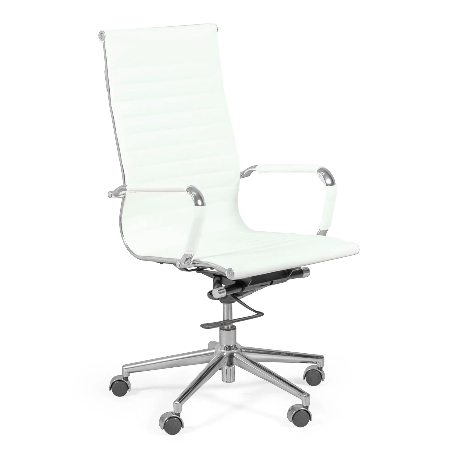 Task high back office chair : Ergonomics and modern design in eco-leather