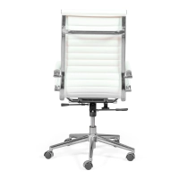 Sedia da ufficio operativa con schienale alto | Ergonomia e design moderno in similpelle