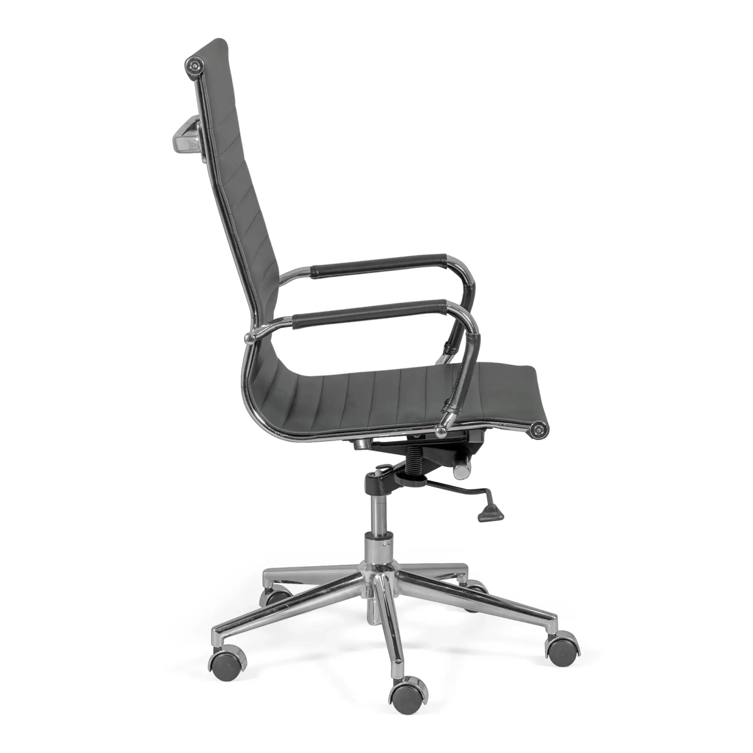 Task high back office chair : Ergonomics and modern design in eco-leather
