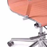 Chaise de bureau avec dossier haut | Ergonomie et design moderne en simili cuir