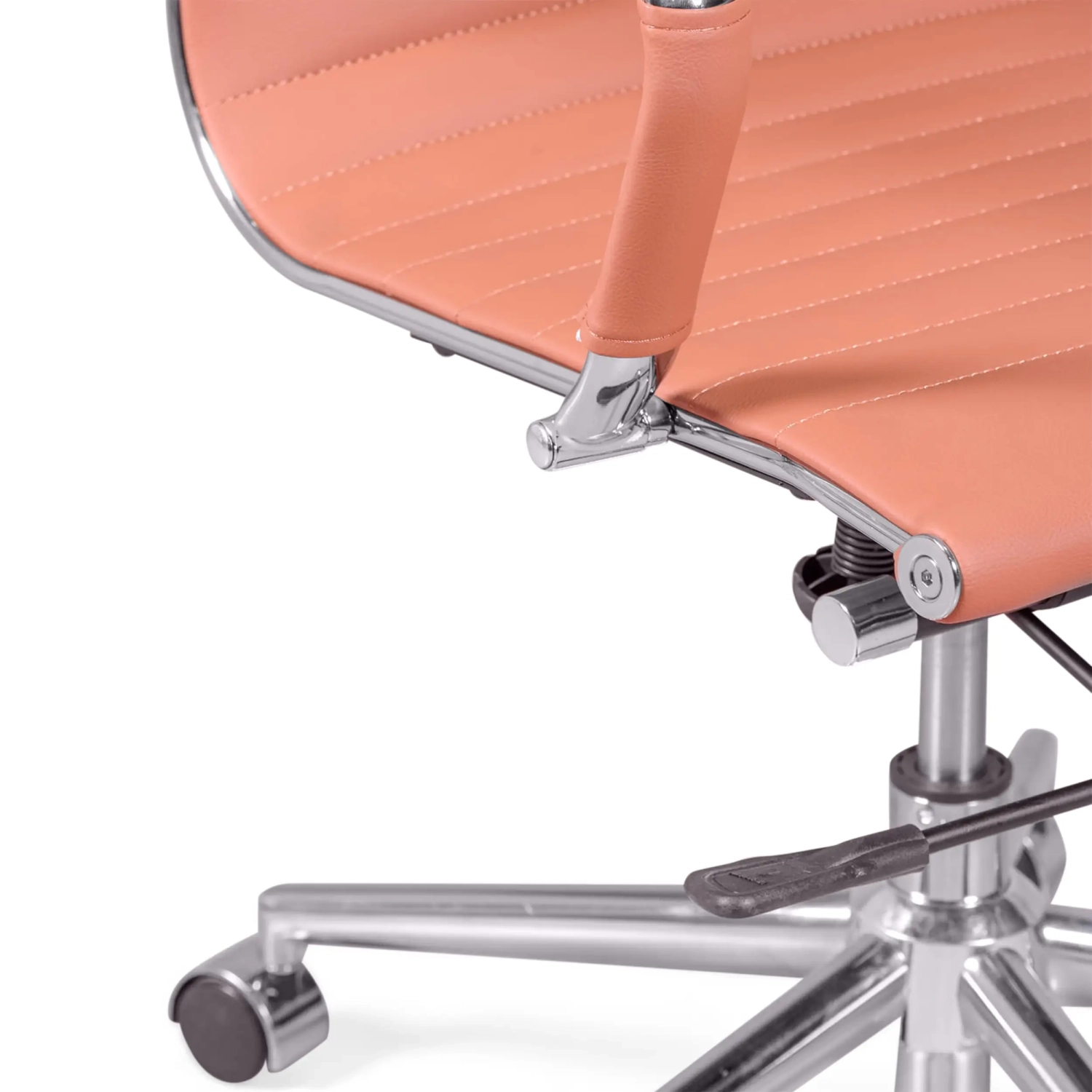 Silla de oficina Task respaldo alto | Ergonomía y diseño moderno en polipiel