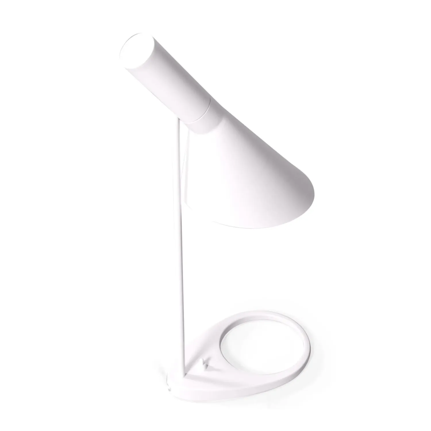Lampe de table Jhon | Design inspiré d'Arne Jacobsen en acier