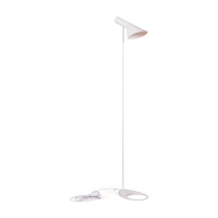 Jhon floor lamp | Design inspired by Arne Jacobsen in steel