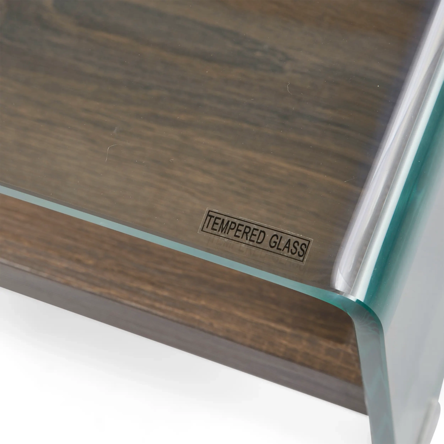 Coffee table Pot : Tempered glass with wooden drawer