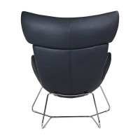 Emola Chair in Italian Leather : Fauteuil moderne au design haut de gamme