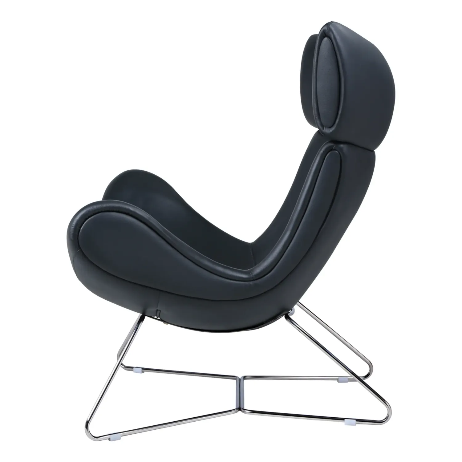 Emola Chair in Italian Leather : Fauteuil moderne au design haut de gamme