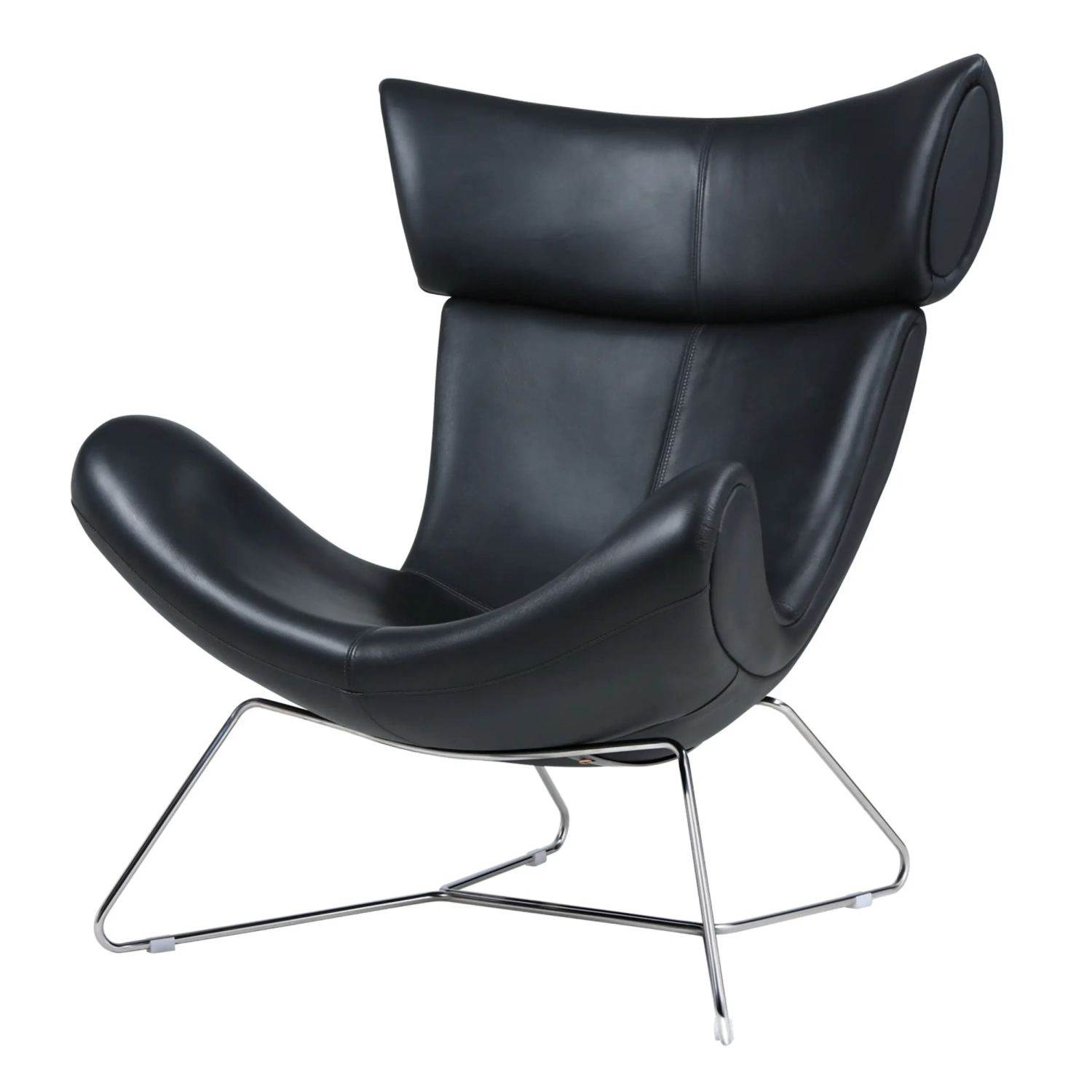 Emola Chair in Italian Leather : Fauteuil moderne au design haut de gamme