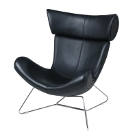 Emola Chair in Italian Leather : Fauteuil moderne au design haut de gamme
