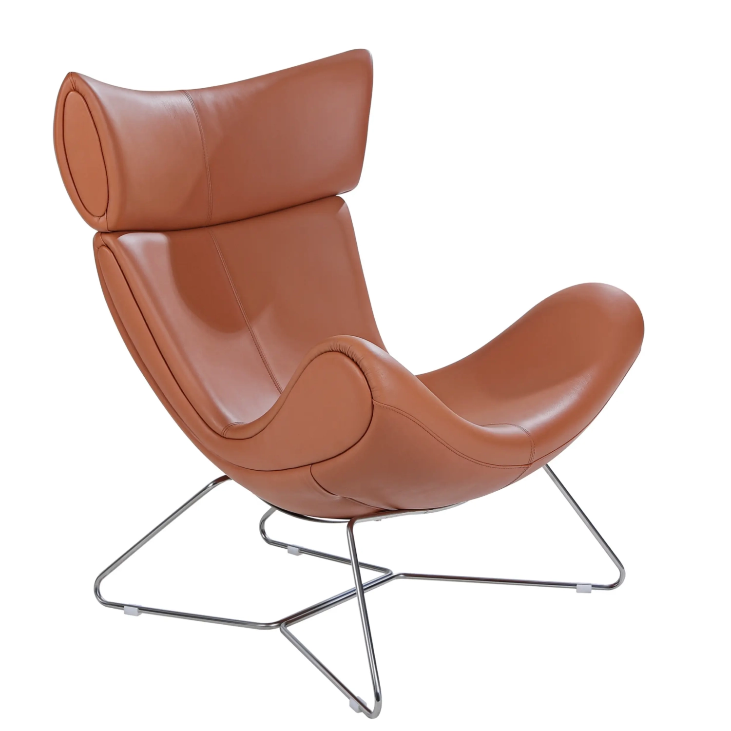 Emola Chair in Italian Leather : Fauteuil moderne au design haut de gamme