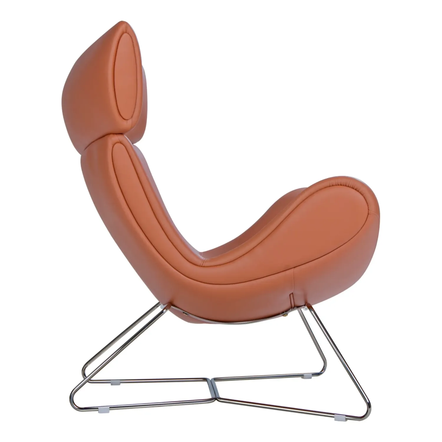 Emola Chair in Italian Leather : Fauteuil moderne au design haut de gamme