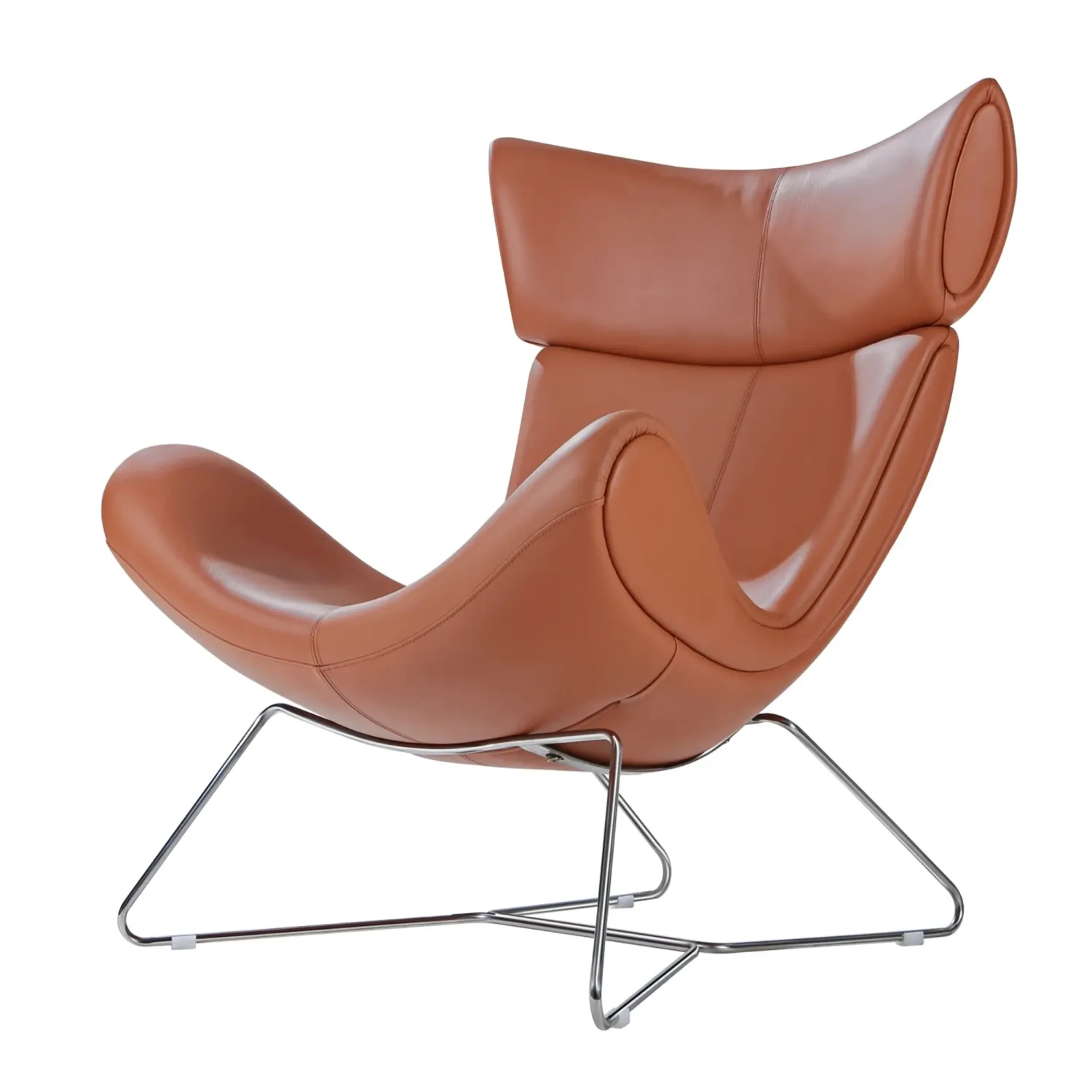 Emola Chair in Italian Leather : Fauteuil moderne au design haut de gamme