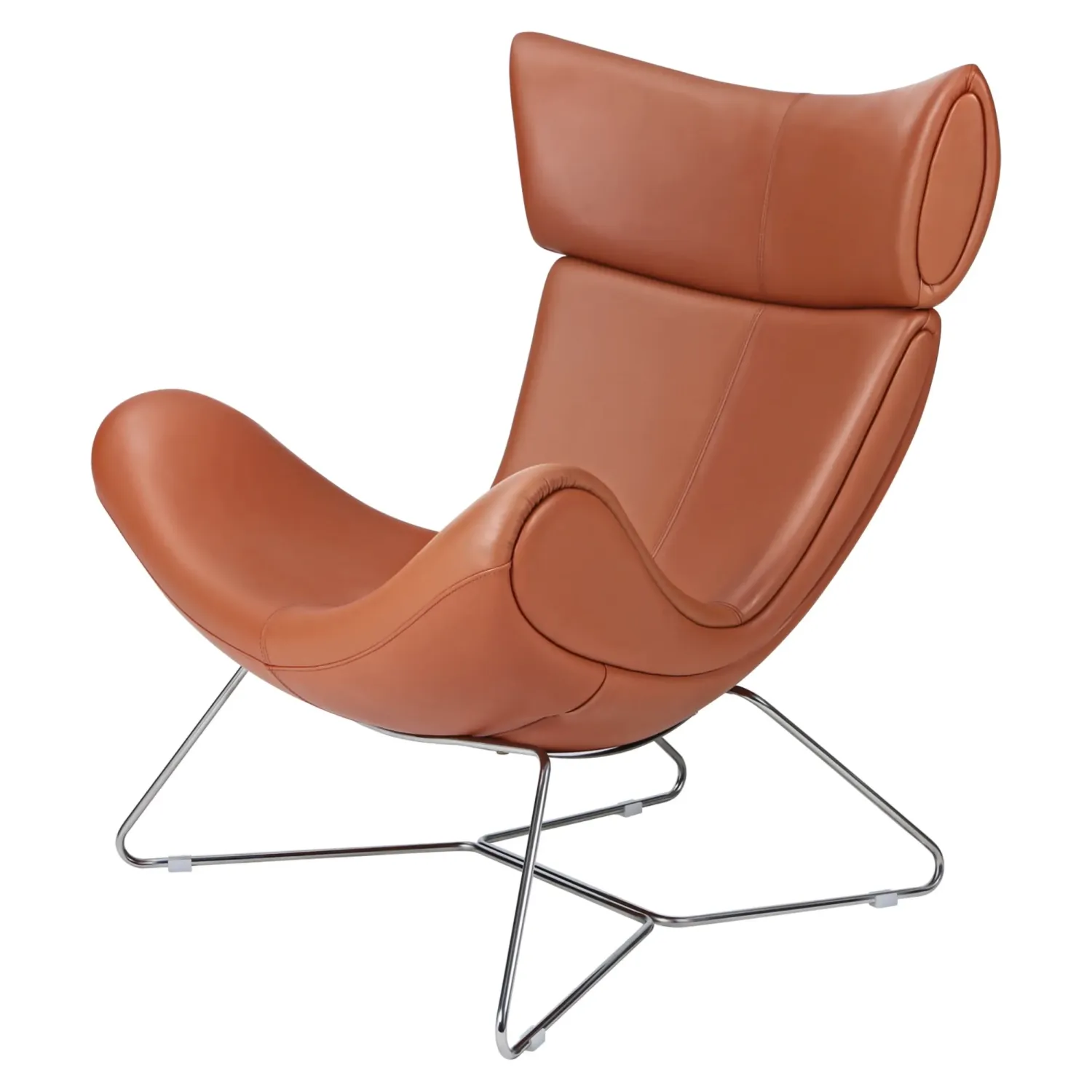 Emola Chair in Italian Leather : Fauteuil moderne au design haut de gamme