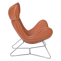 Emola Chair in Italian Leather : Fauteuil moderne au design haut de gamme