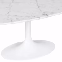 Inspiration Table Basse Tulip en Marbre de Carrare - Meubles Concept