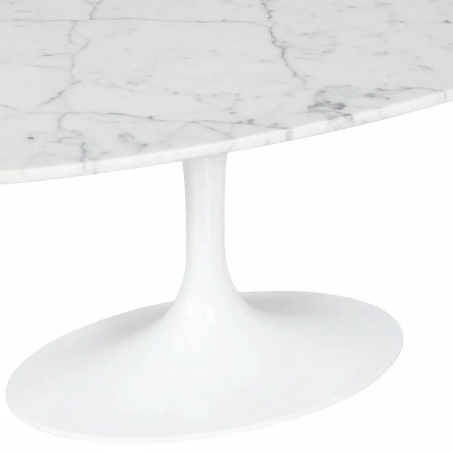 Inspiration Table Basse Tulip en Marbre de Carrare - Meubles Concept