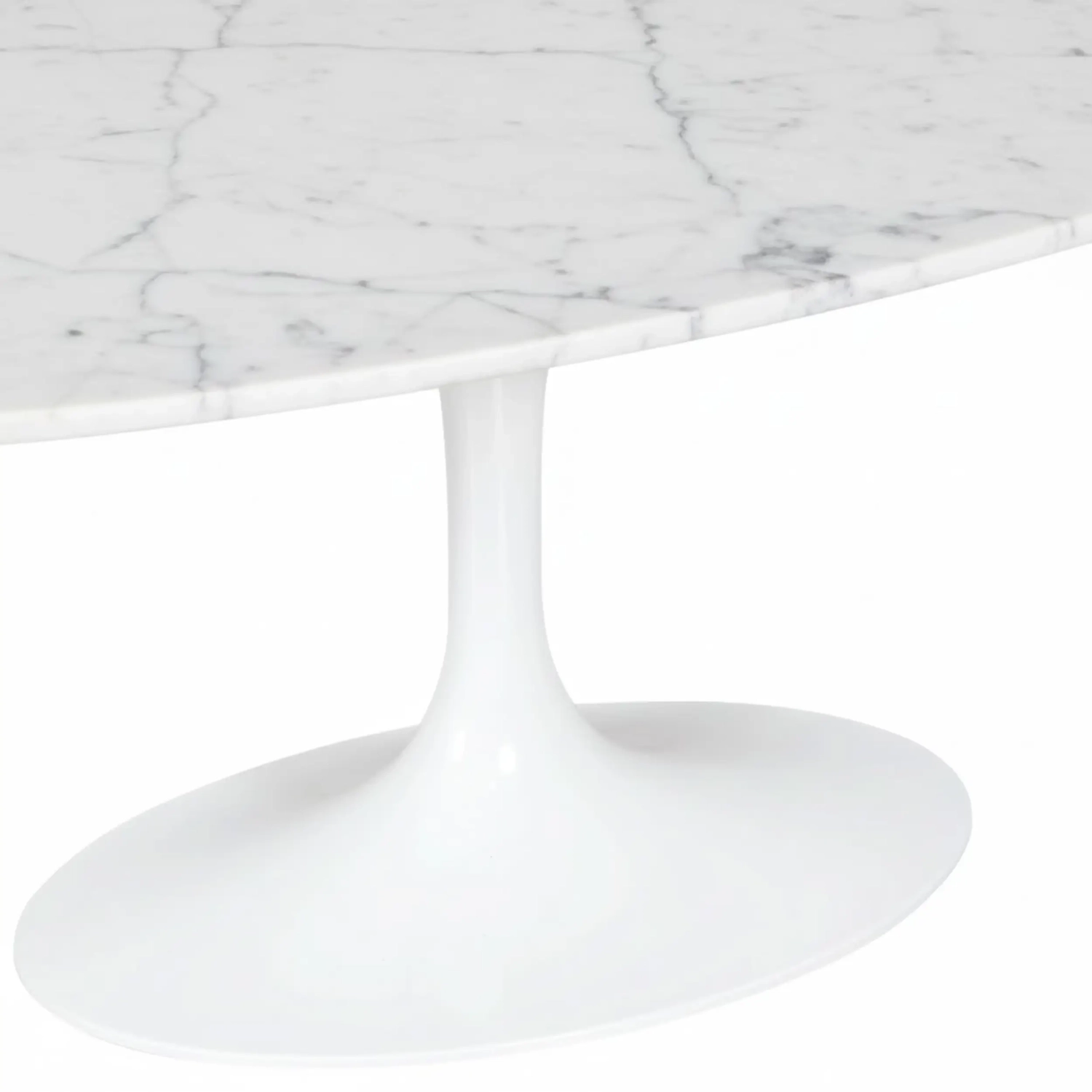 Inspiración Mesa de Centro Tulip de Mármol Carrara - Mueble Design