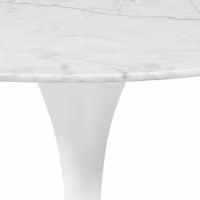 Inspiration Table Basse Tulip en Marbre de Carrare - Meubles Concept