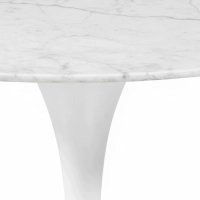 Inspiration Tulip Designer Couchtisch aus Carrara Marmor- Mobelarium