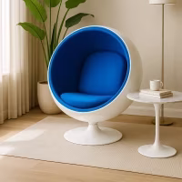 Replica Ball Chair en Cachemire - Fauteuils Modernes - Meubles Concept
