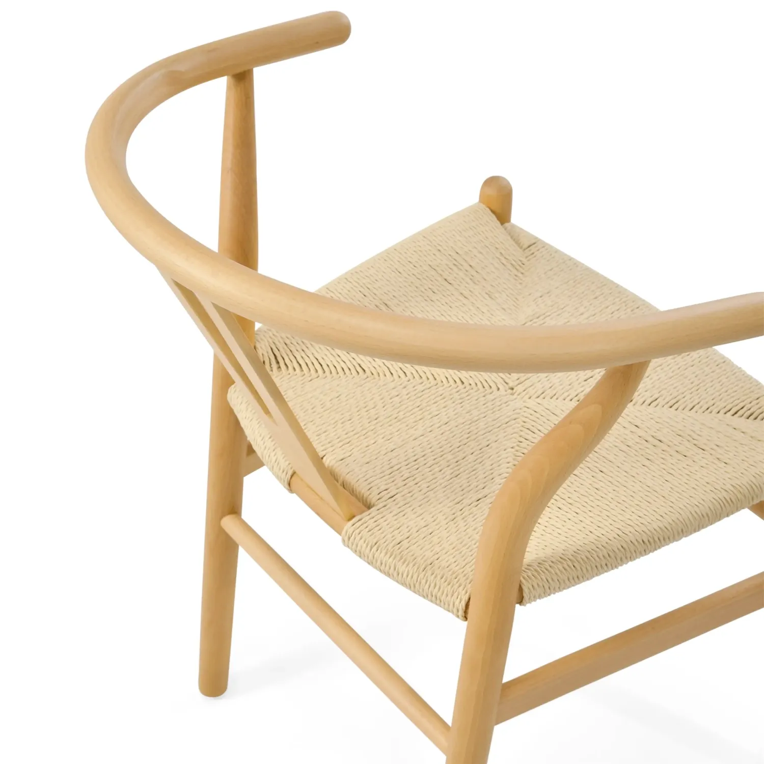 Chaise Inspiration Wishbone CH24 - Chaises en bois - Style nordique