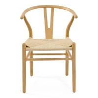 Chaise Inspiration Wishbone CH24 - Chaises en bois - Style nordique