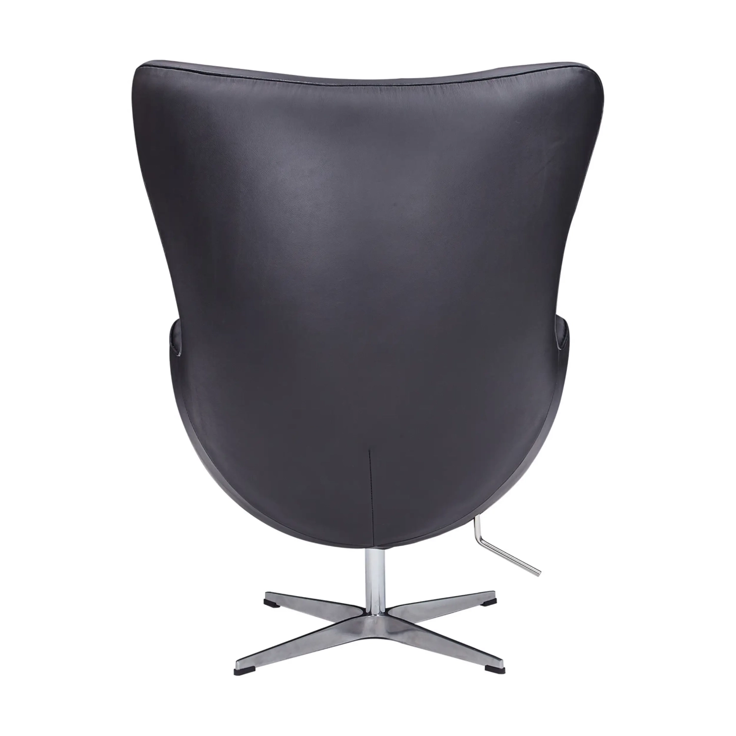 Ispirazione di Egg Chair di Pelle - Poltrona da Disegno Premium - Mobilie Design
