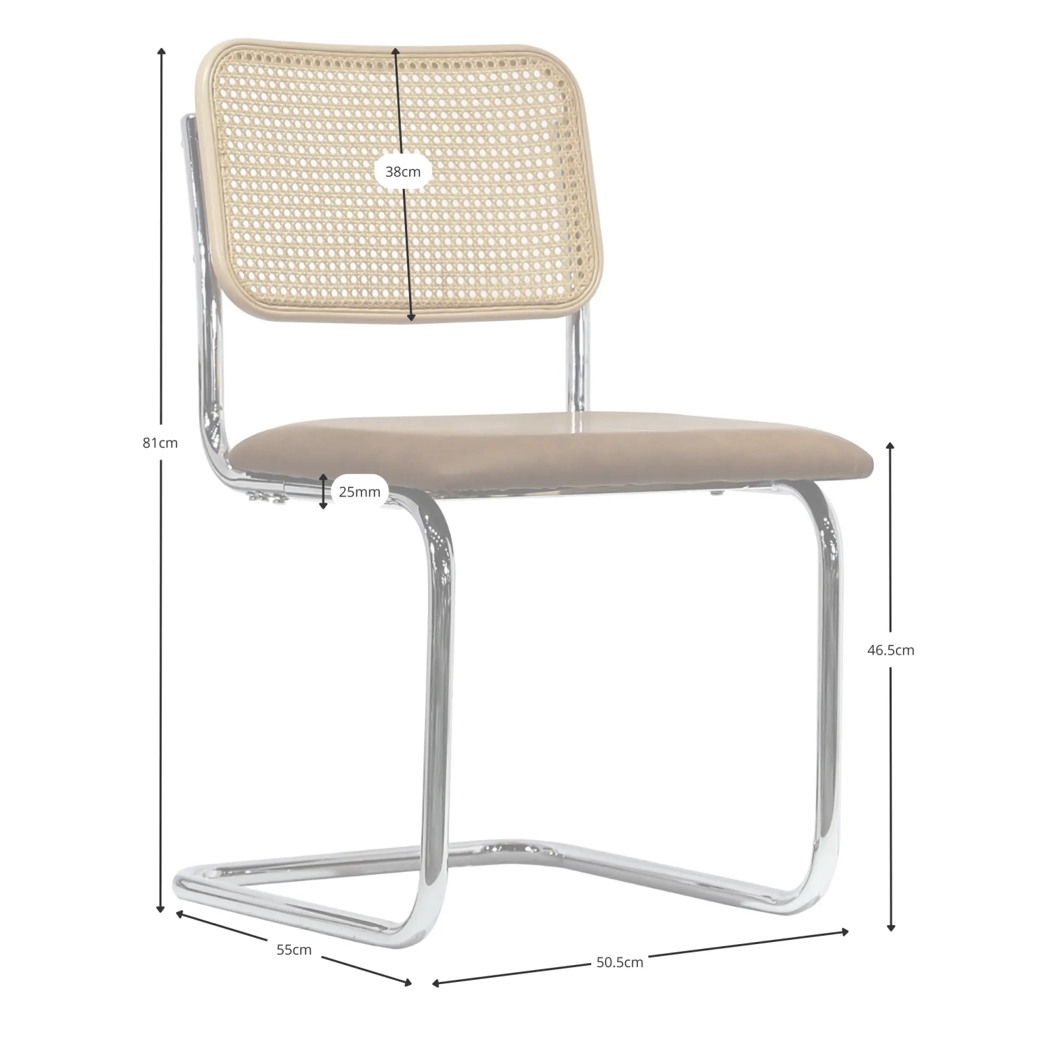 Chaise Cesca artisanale - Chaise en rotin - Meubles Concept