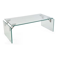 Coffee table in tempered glass | Dresden