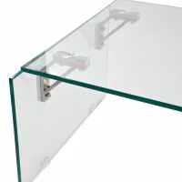 Table basse en verre trempé | Dresden
