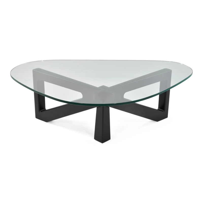 Table basse design en verre trempé - Nodda