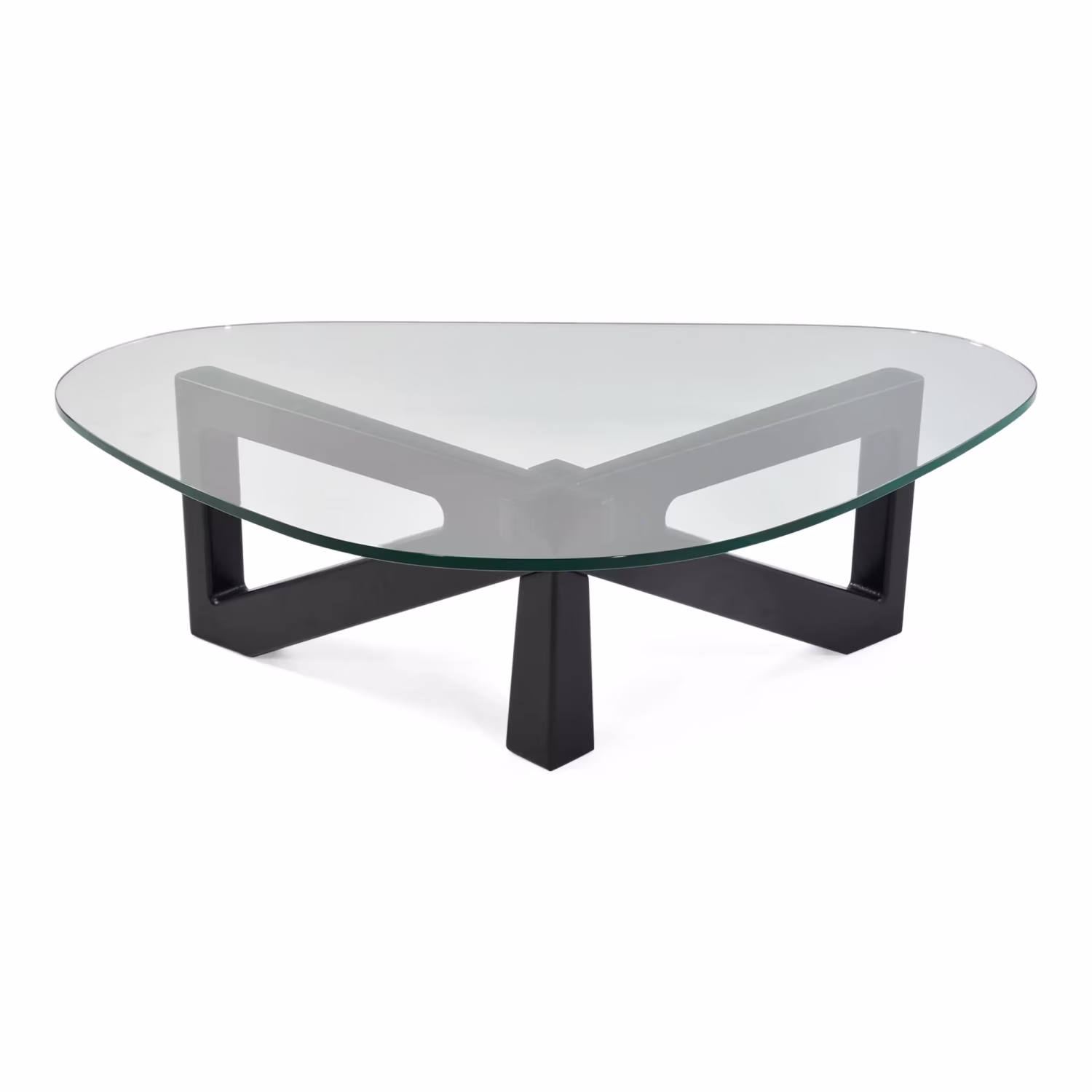 Table basse design en verre trempé - Nodda