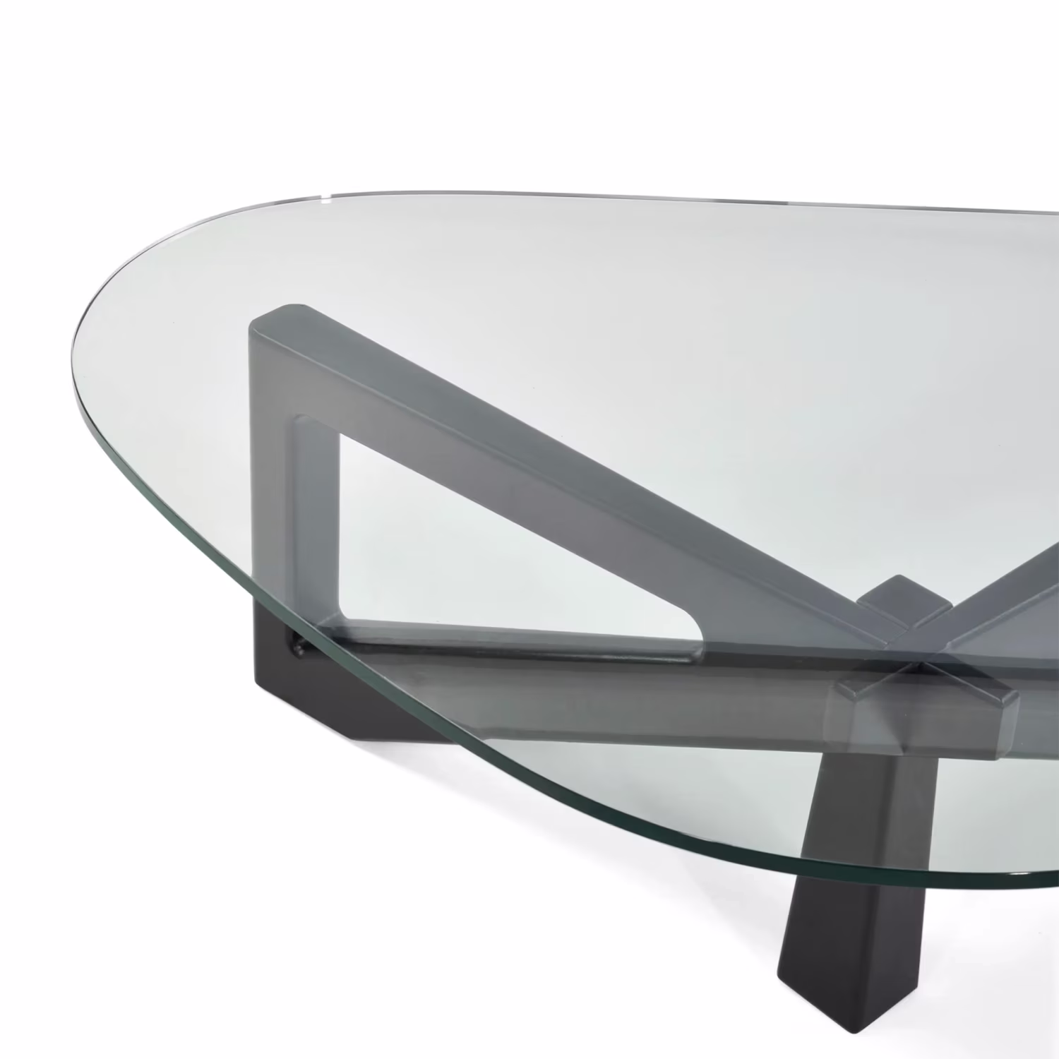 Table basse design en verre trempé - Nodda