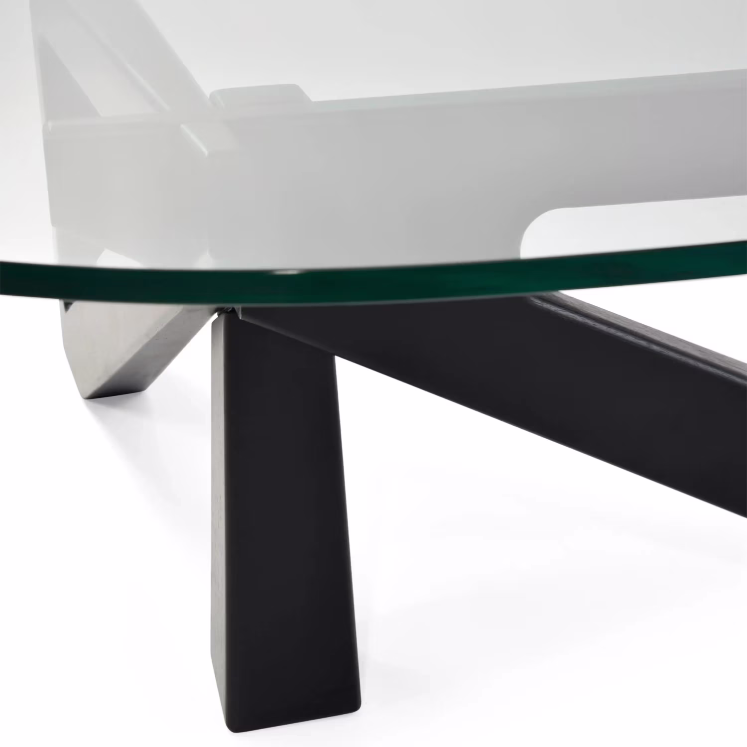 Table basse design en verre trempé - Nodda
