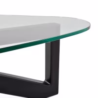 Table basse design en verre trempé - Nodda